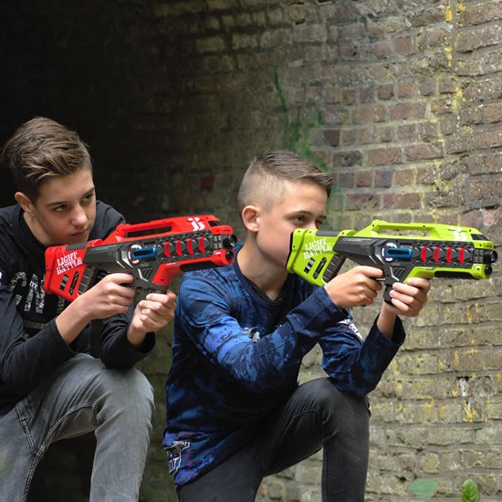 Lasergame kinderfeestje Drenthe